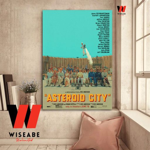 Hot Wes Anderson Asteroid City Poster 2023 Wall Art Decor