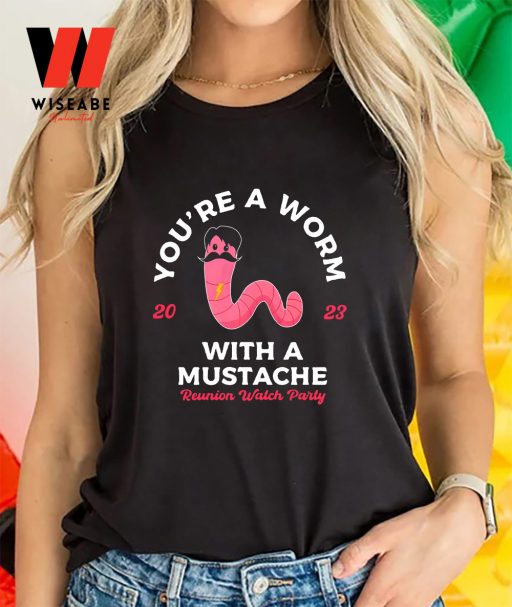 Funny You Are Worm With A Mustache 2023 Tom Sandoval T Shirt, Tom Sandoval T Shirt Comment