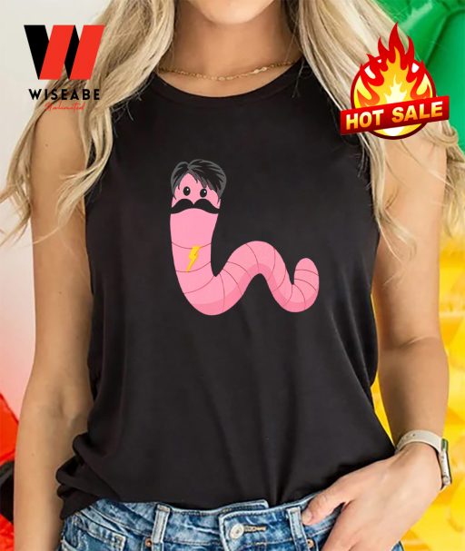 Funny Pink Worm With A Mustache Tom Sandoval T Shirt, Tom Sandoval T Shirt Comment