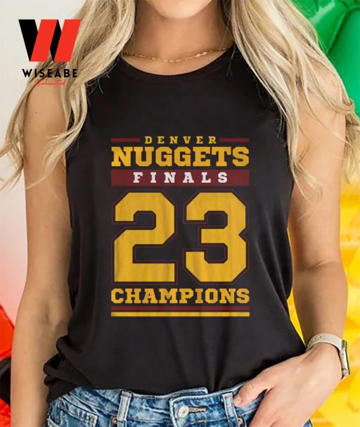 Cheap NBA Final 2023 Denver Nuggets Championship T Shirt