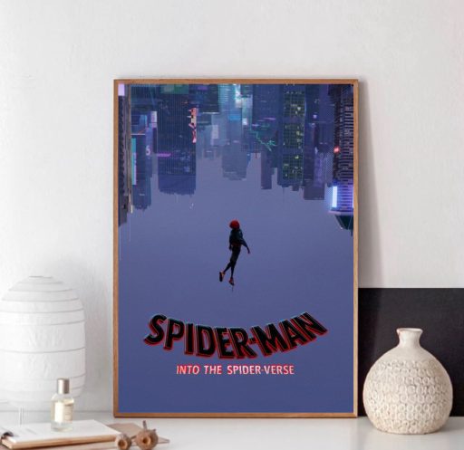 Cool Sony Pictures Miles Morales Spider Man Into The Spider Verse Poster, Miles Morales Poster