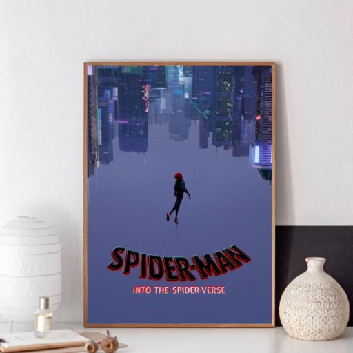 Cool Sony Pictures Miles Morales Spider Man Into The Spider Verse Poster, Miles Morales Poster