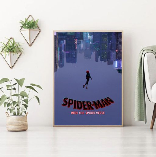 Cool Sony Pictures Miles Morales Spider Man Into The Spider Verse Poster, Miles Morales Poster