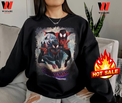 Cheap New Movie 2023 miles morales Spiderman Across The Spider Verse  Shirt