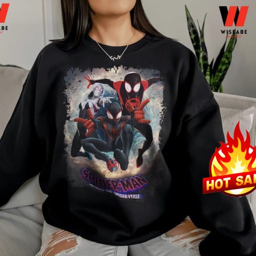 Cheap New Movie 2023 miles morales Spiderman Across The Spider Verse Shirt