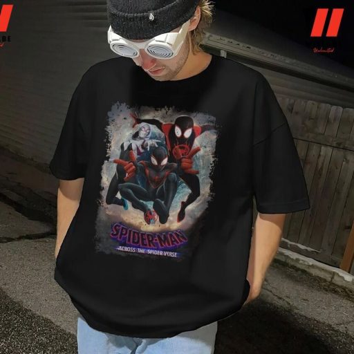 Cheap New Movie 2023 miles morales Spiderman Across The Spider Verse Shirt