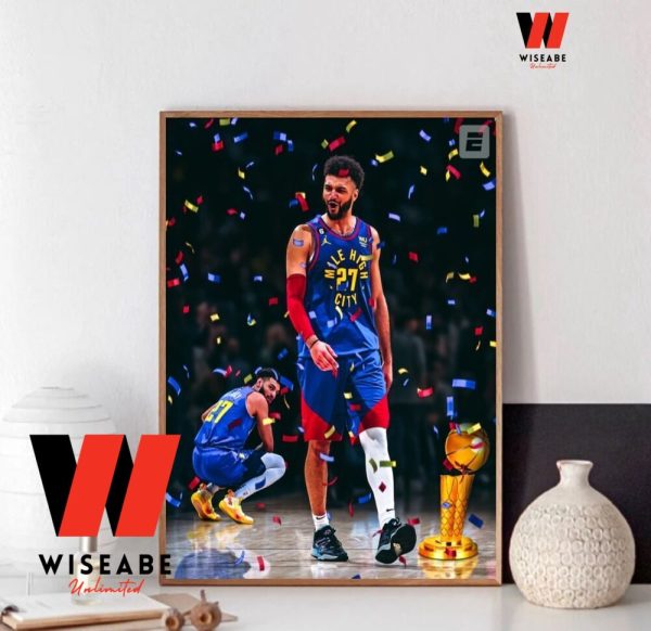 Hot NBA Finals 2023 Denver Nuggets Champions Jamal Murray Poster