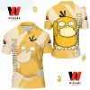 Cheap Yellow Psychoduck Pokemon Polo Shirt, Pokemon Collared Shirt,Pokemon Gifts For Adults