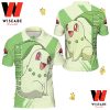 Cheap Chikorita Pokemon Polo Shirt, Pokemon Collared Shirt