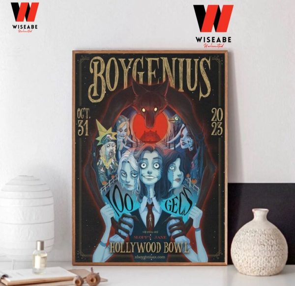 Hot Halloween 2023 BoyGenius Hollywood Bowl Poster