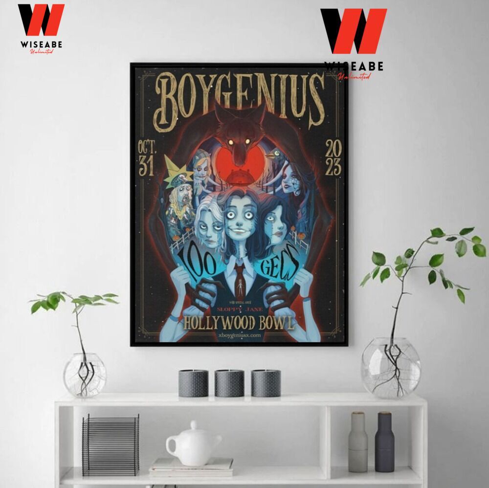 Hot Halloween 2023 BoyGenius Hollywood Bowl Poster - Wiseabe Apparels