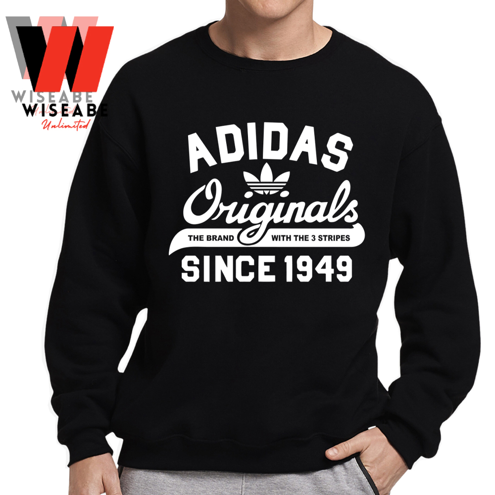 Cheap Black Adidas Originals Sweatshirt, Adidas Logo Trefoil Hoodie -  Wiseabe Apparels