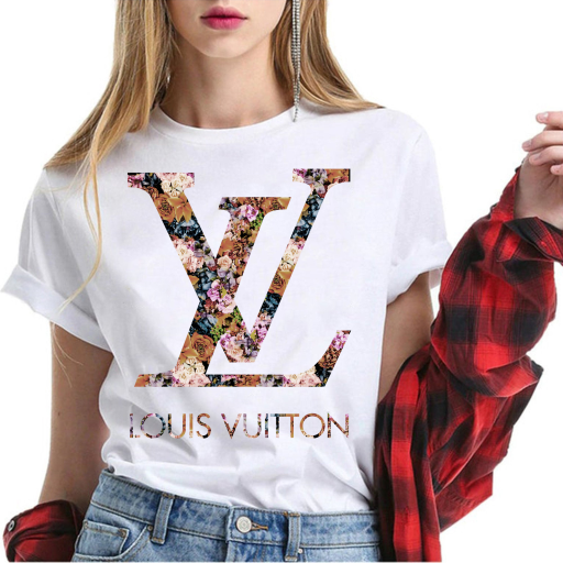 Cheap Summer Floral Louis Vuitton Logo T Shirt, Gifts For Mom From Son