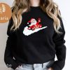 Christmas Wave Sweatshirt, Trendy Christmas Sweatshirt, Nike Sweatshirt, Funny Christmas Shirt, Nike Crewneck Sweatshirt