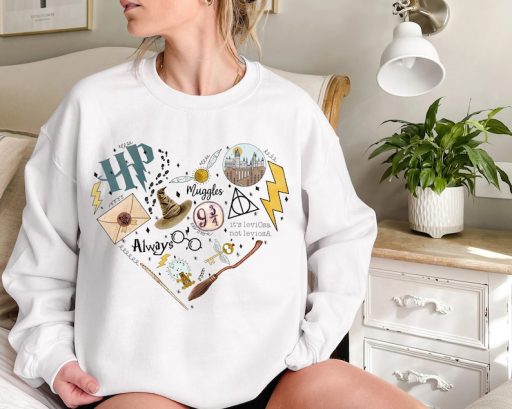 Harry Potter All This Time Always The Witch Accessories Sweatshirt, Harry Potter Merchandise