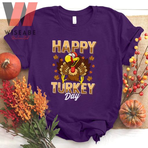 Happy Turkey Day Funny Thanksgiving T Shirt