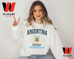 Vintage Argentina World Cup Champions 2022 Quatar Sweatshirt