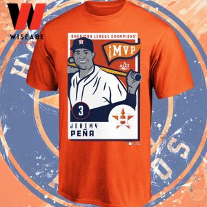 Jeremy Pena Kids T-Shirt - Tri Ash - Houston | 500 Level Major League Baseball Players Association (MLBPA)