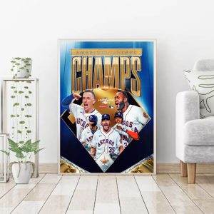 Cheap MLB Baseball Houston Astros World Series 2022 Poster