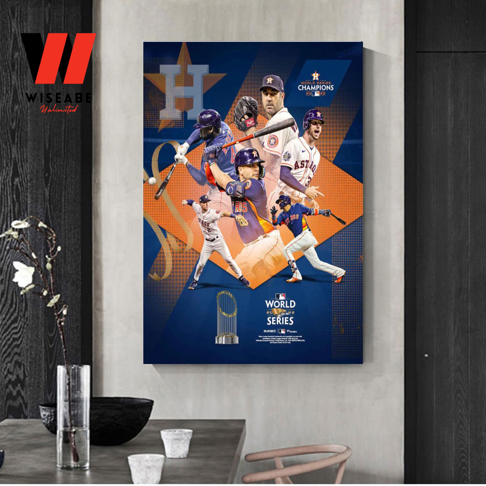 Houston Astros History Poster - 12x18