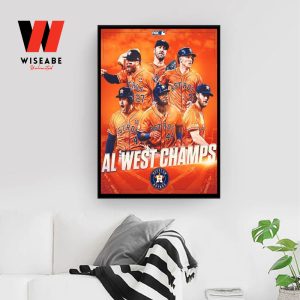 Cheap MLB Baseball 2022 AL West Champs Astros World Series Poster