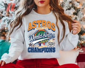 Unique Leopard Houston Astros World Series 2022 T Shirt - Anynee