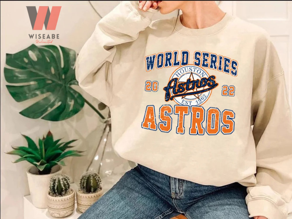 Cheap Houston Astros World Series Champions Sweatshirt - Wiseabe