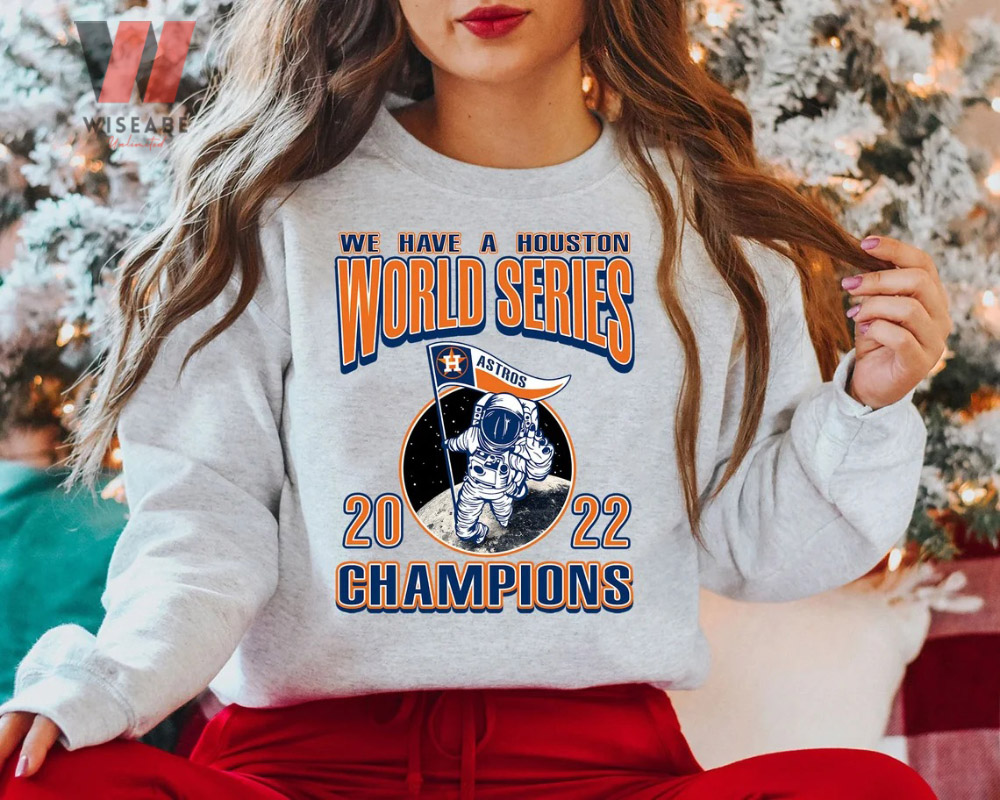 Vintage MLB Baseball Houston Astros World Series Champions Hoodie