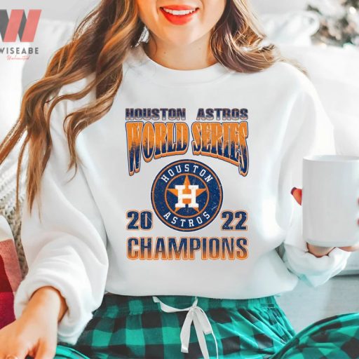 Vintage MLB Baseball Houston Astros World Series Champions 2022 Hoodie