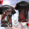 The World Is Cruel And Also Very Beautiful Mikasa Attack On Titan Shirt, Attack On Titan Merchandise