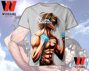 The Attack Titan Eren Yeager Attack On Titan Anime Shirt