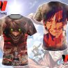 Eren Yeager Attack On Titan Shirt, Attack On Titan Merchandise