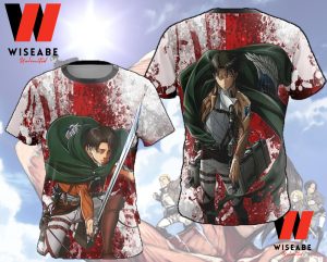 Unique Levi Ackerman Attack On Titan Shirt