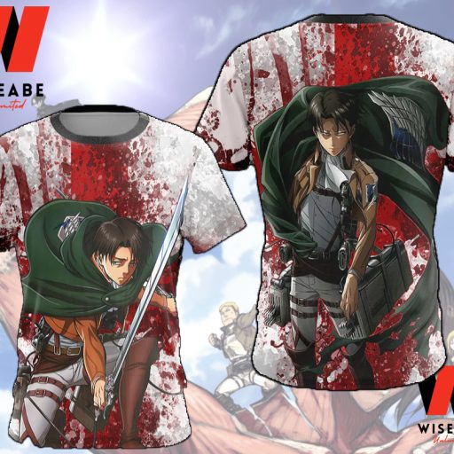 Unique Levi Ackerman Attack On Titan Shirt