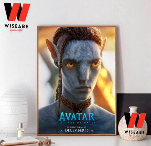 Hot Son Of Jake Sully and Neytiri Lo’ak Avatar The Way Of Water Movie Poster