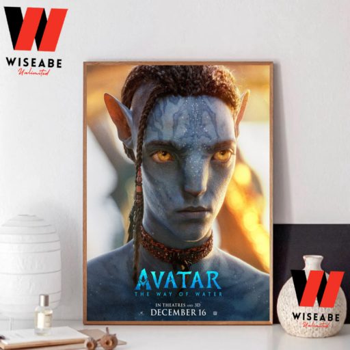 Hot Son Of Jake Sully and Neytiri Lo'ak Avatar The Way Of Water Movie Poster