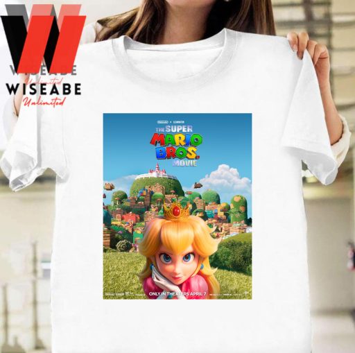 Princess Peach Super Mario Bros Movie 2023 T Shirt