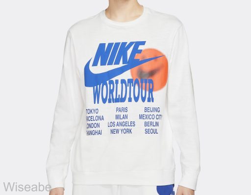 Nike World Tour Sweatshirt, Cheap Nike  Shirt