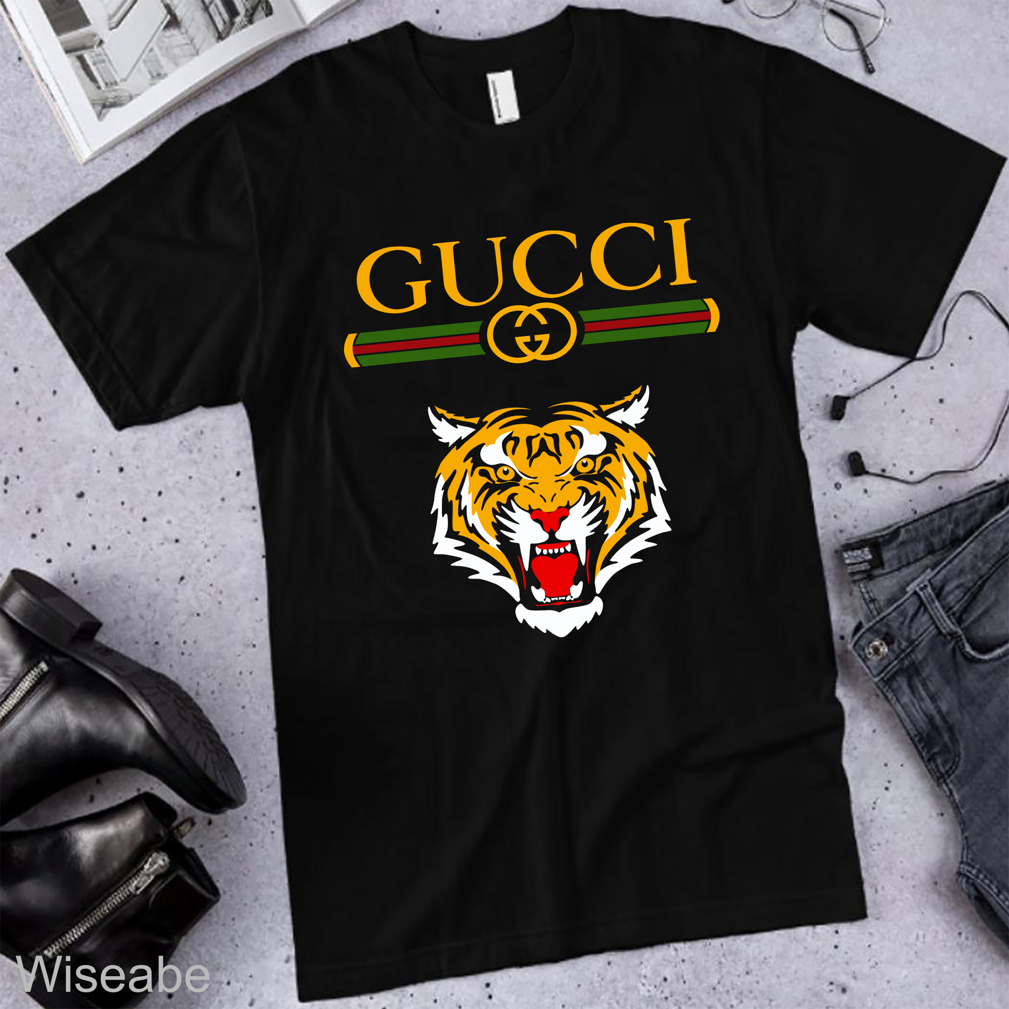Tiger Gucci T-Shirt, Cheap Gucci Shirt For Men