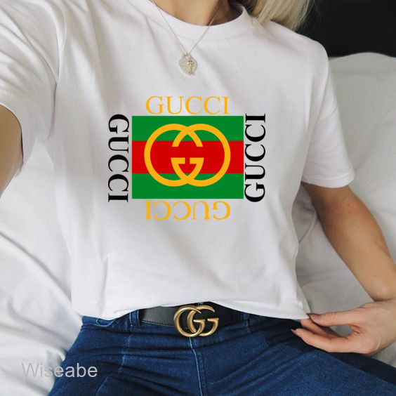 Gucci Logo Shirt Women - Wiseabe Apparels