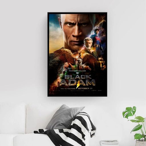 Unique DC Universe New Movie 2022 Black Adam Poster