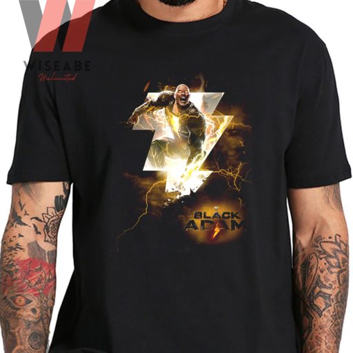 Cheap DC Universe New Movie Justice League And Black Adam T Shirt