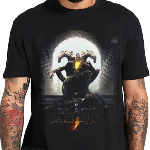 The New DC Superhero Black Adam T-Shirt