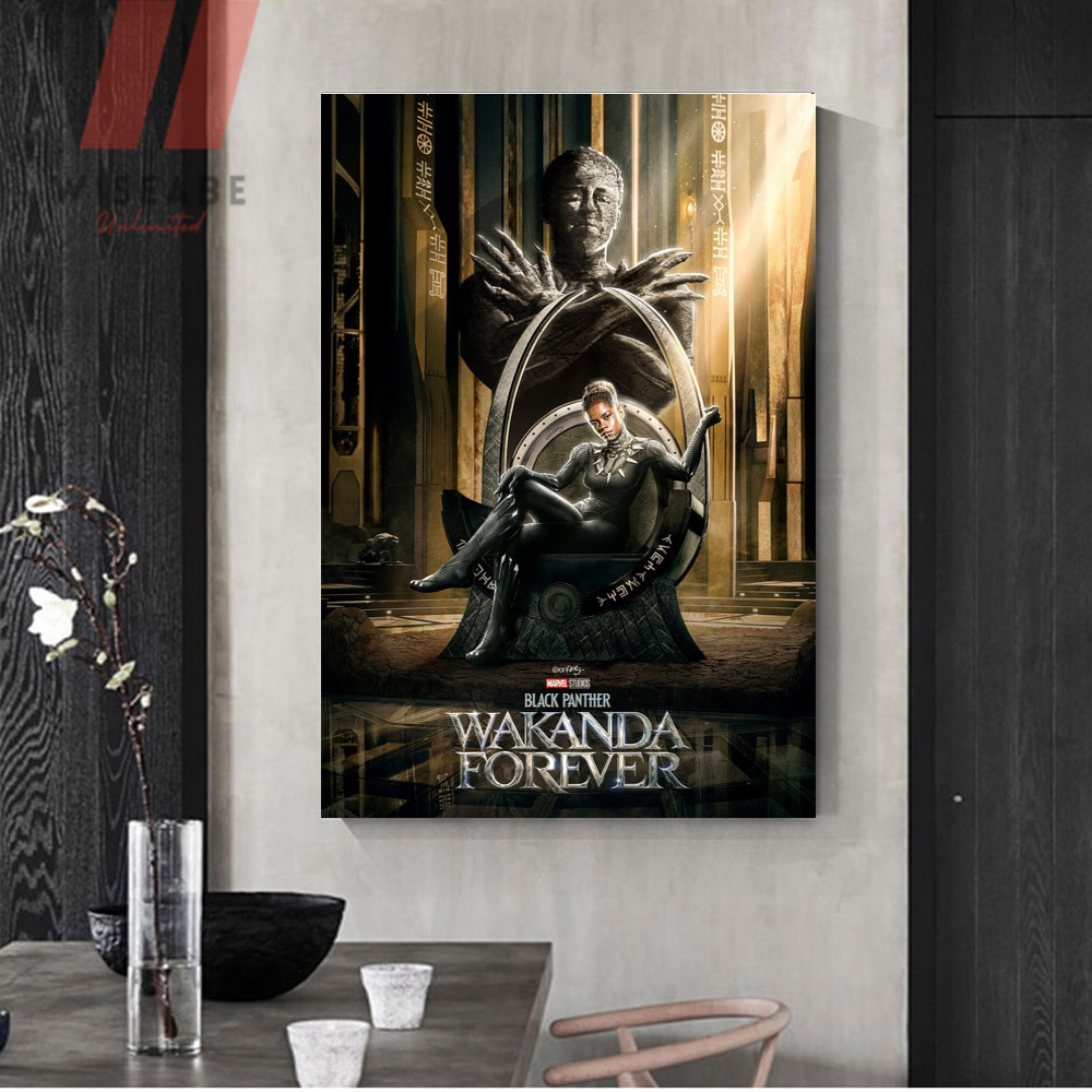 Marvel Studio Movie Black Panther Wakanda Forever Shuri Poster