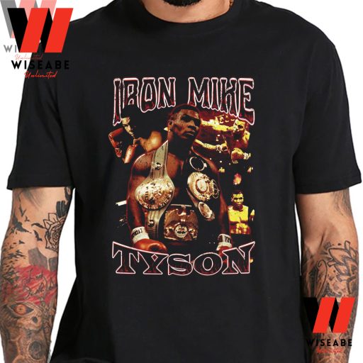 Retro American Former Professional Boxer Mike Tyson T Shirt, Cheap Mike Tyson Merchandise