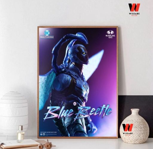 Cheap DC Movie 2023 Blue Beetle Movie Poster Wall Art