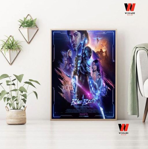 Hot DC Movie 2023 Blue Beetle Poster