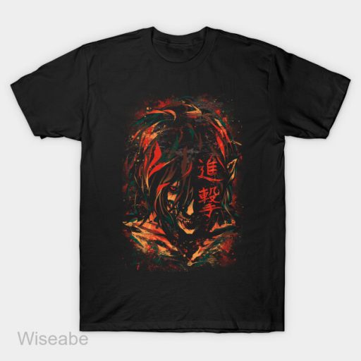 Titan Portrait Attack on Titan Merchandise T-Shirt