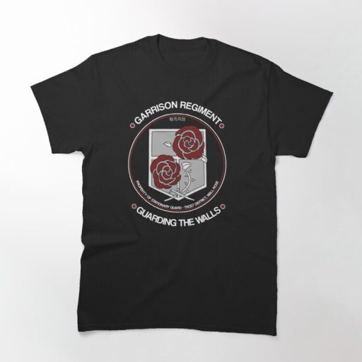 Attack on Titan  Garrison Regiment Classic T-Shirt, Attack On Titan Merchandise