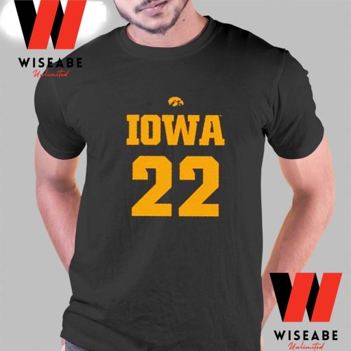 Hot Iowa Hawkeyes Basketball Number 22 Caitlin Clark T Shirt